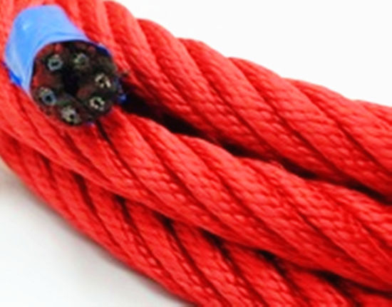 Cuerda marina de la cuerda de la combinación de los PP de 3 hilos