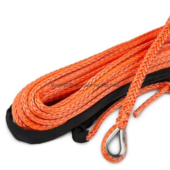 Cuerda de cabrestante de cuerda Hmpe / Hmwpe de 12 hilos de alta calidad