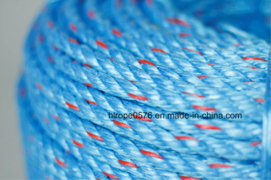 3 Strand 220m Longitud Polipropileno PP Amarre Línea roja