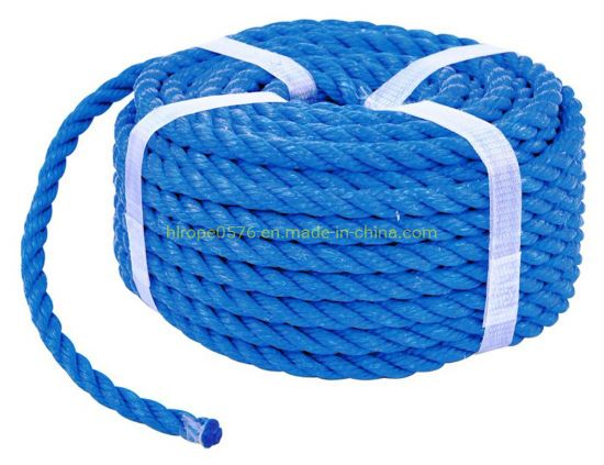 3X cuerda de polipropileno 18mx8mm cuerda de polipropileno lazo de lona agrícola que acampa azul