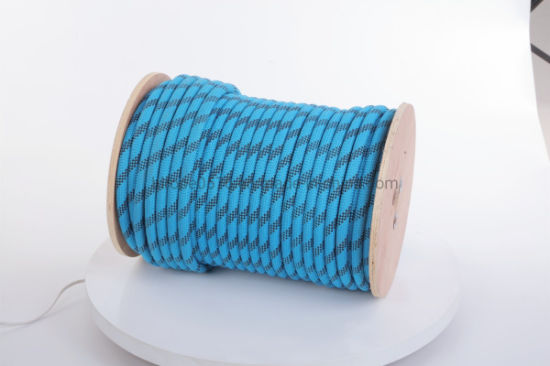 5/16 "x 150 pies de doble cuerda de poliéster trenzada, azul