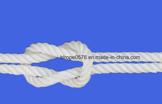 Cuerda de polietileno 3-strand blanco 28mm