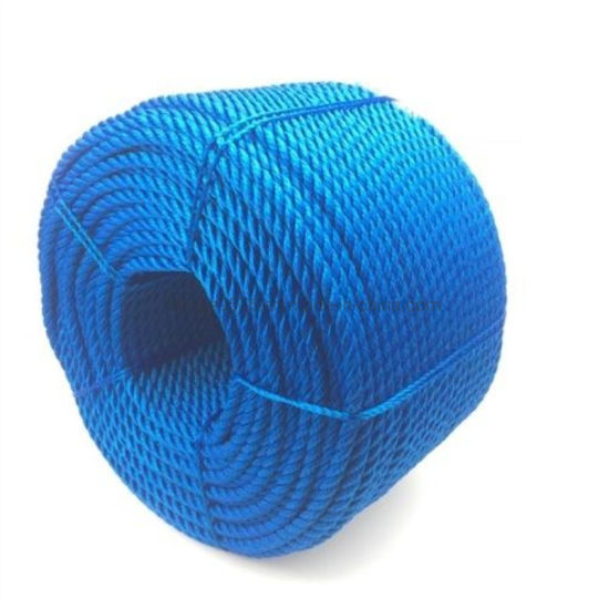 Cable multifilamento de 3 hilos de 8 mm Azul real X 10 metros de largo