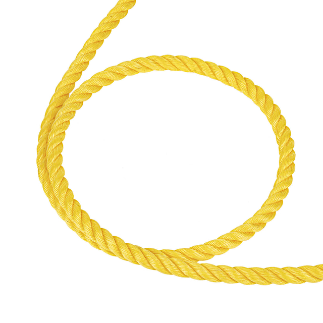 DIA 20mm * 500MTRS 3 STRAS AMARILLO NYLON PP POLIOSTER PLOYAMIDE COPO