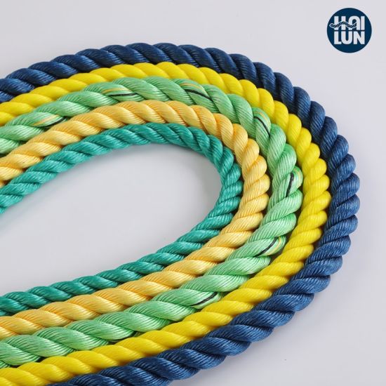 La cuerda del dril de algodón de los PP de los filamentos de la fábrica de China 3 es de buena calidad