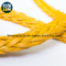 Durable 12-Strand HMPE / HMWPE Cuerda trenzada para Pesca y Amarre