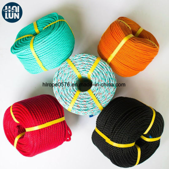 Cuerda PP de 3 hilos Cuerda PE para amarre y pesca
