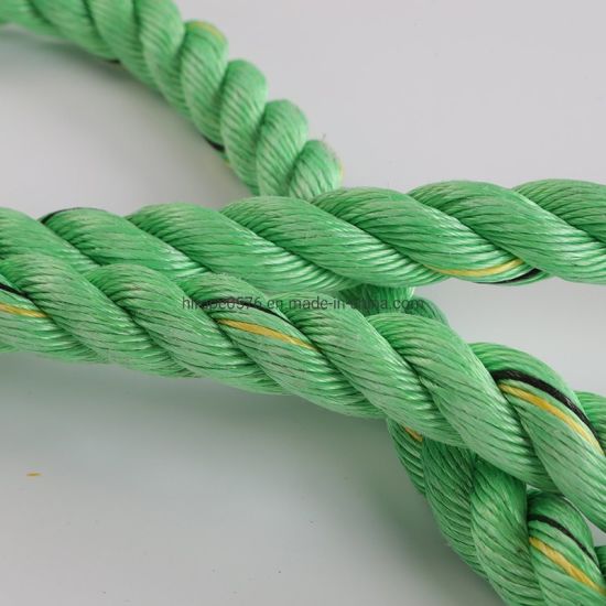 3 hebras de cuerda de PP para embalaje / montaje / equipo de conexión de gancho