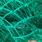 Polietileno retorcido verde anudado o sin nudos de pesca de pesca.