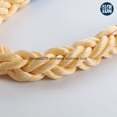 PP y poliéster cuerda de amarre mezclada cuerda marina cuerda de cáñamo